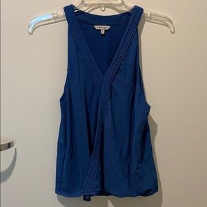 Naked zebra blue blouse with stripes